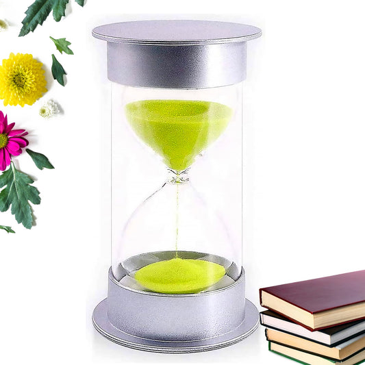 17550 Sand Timer, Hourglass Timer 45 Minutes Sand Timer For Kids Teachers Games Classroom (30 Min-Green) Time Management Tool (Color : Green, Time : 30 Min)