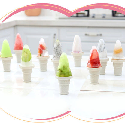 6304 6 Pc ice candy maker Ice Cream Mold used for making ice-creams in all kinds of places including restaurants and ice-cream parlours etc.