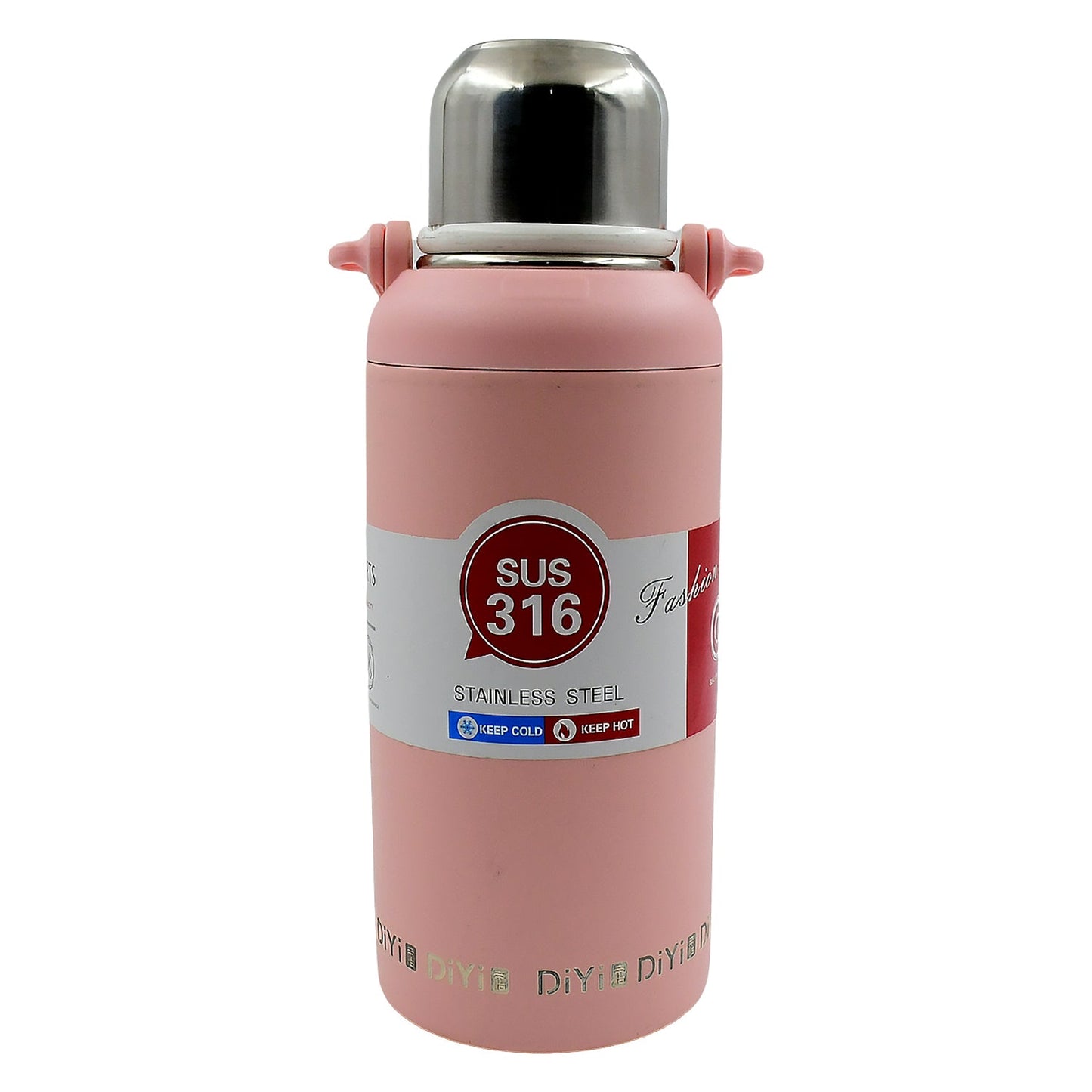 13036 Stainless Steel tumblers 316 Stainless Steel, Vacuum Insulated Cup / Bottle, Portable Travel Kettle / Water Bottle with Handle, Outdoor Large Capacity Sports Kettle Cups / Bottle (1300 ML)