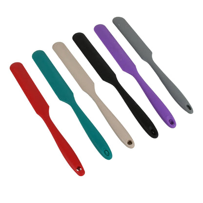 5618 Dough Scraper Silicone Cake Spatula Non-Stick Butter Scraper Cake Mixer Ice Cream Scraper Kitchen Pastry Baking Supplies Spatula Silicone (6 Pcs Set / 25 CM)