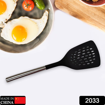 2033 STAINLESS STEEL TURNERS/SLOTTED TURNER/COOKING TURNER/FOR DOSA, ROTI, OMLETTE, PARATHAS DeoDap