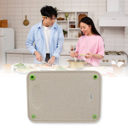 2447A Kitchen Chopping Board Household Double-sided Cutting Board Knife Board Vegetable Cutting and Fruit Multi-purpose Plastic Sticky Board Cutting board