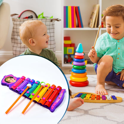 4616 Xylophone for Kids Wooden Xylophone Toy with Child Safe Mallets DeoDap