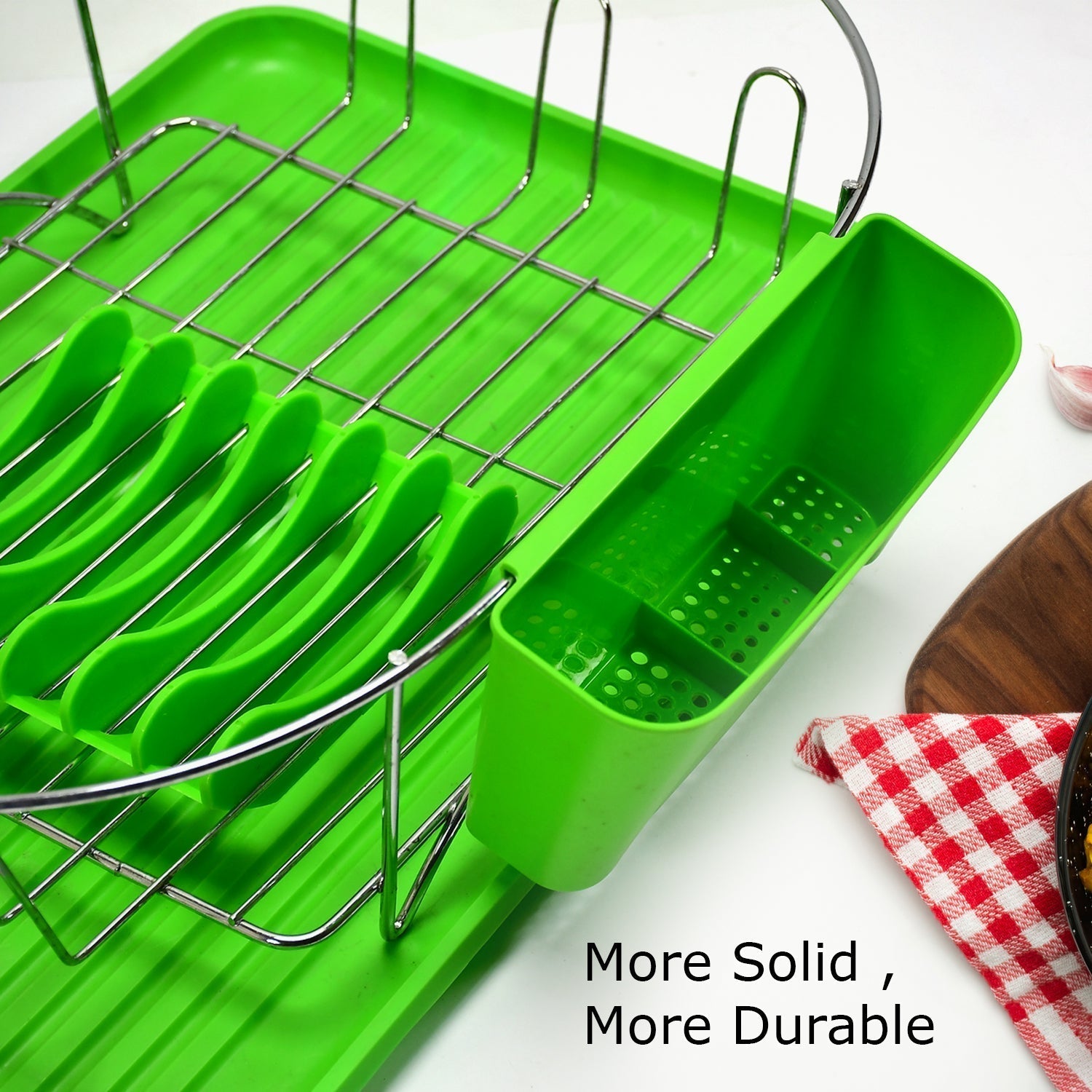 5156 Dish Drainer Rack For Kitchen Use  ( 1 pc ) DeoDap