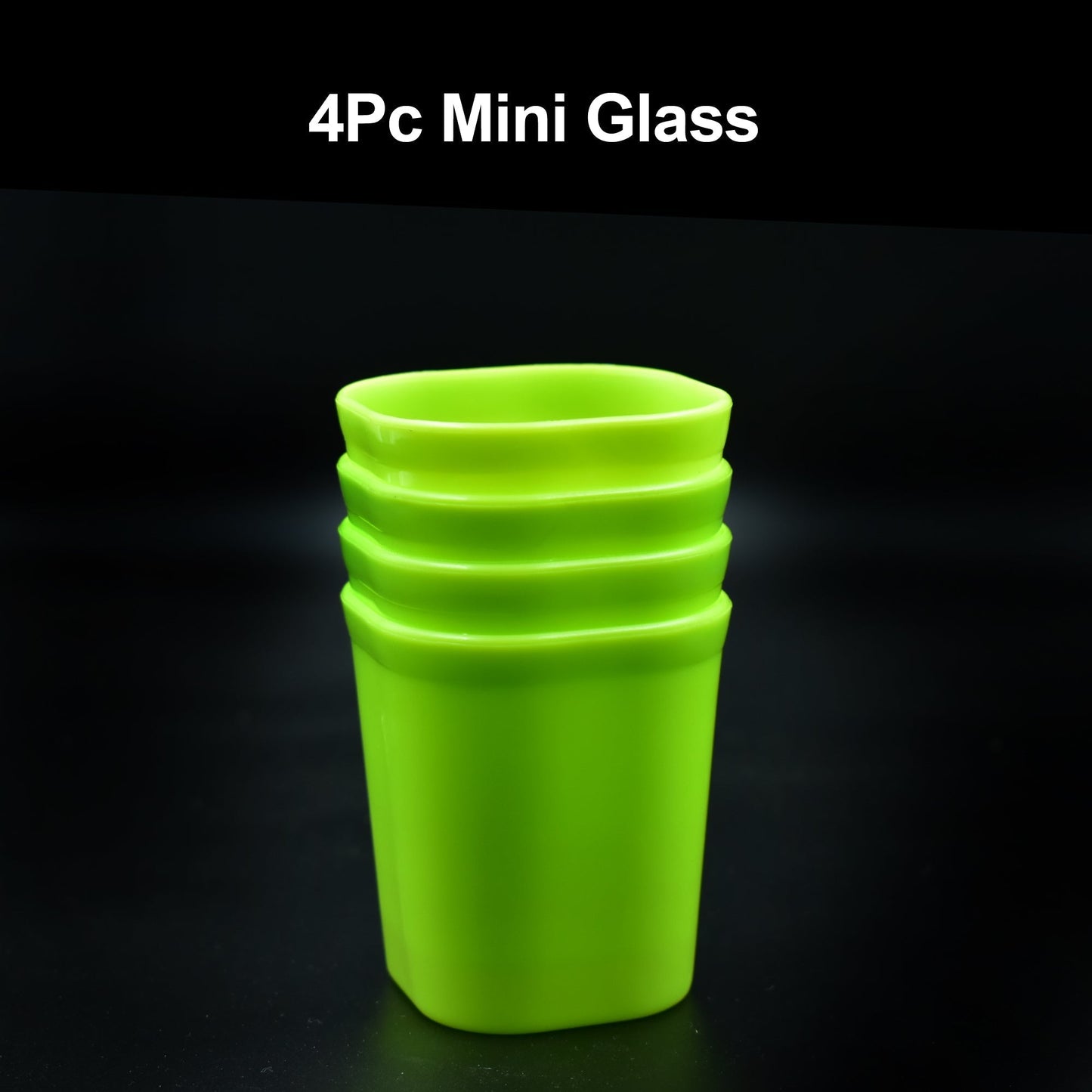 2426 Plastic Drinking Glass Set For Drinking Milk Water Juice (Pack of 4) DeoDap