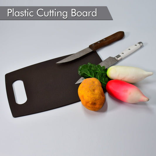 2094 BROWN SMALL KITCHEN CHOPPING BOARD CUTTING BOARD PLASTIC. DeoDap