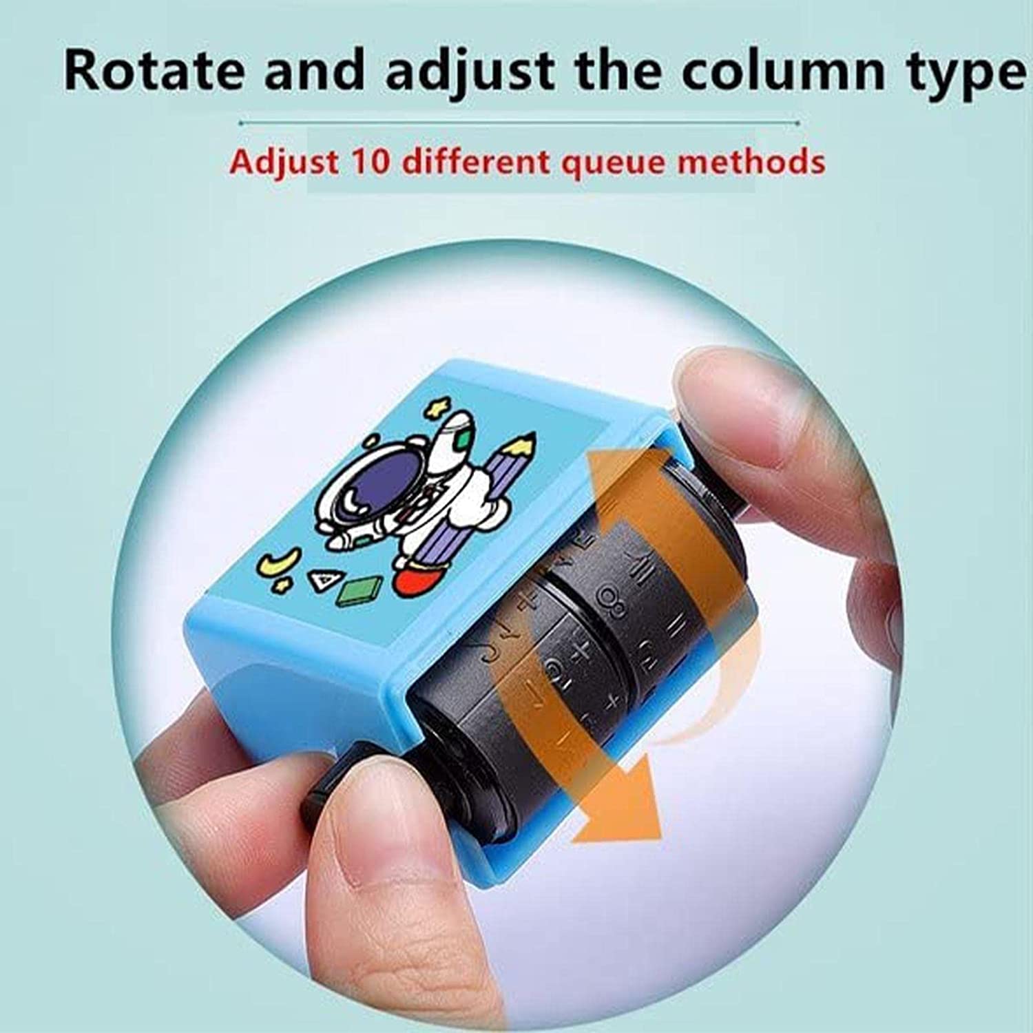 4045 Roller Digital Teaching Stamp, Addition and Subtraction Roller Stamp DeoDap