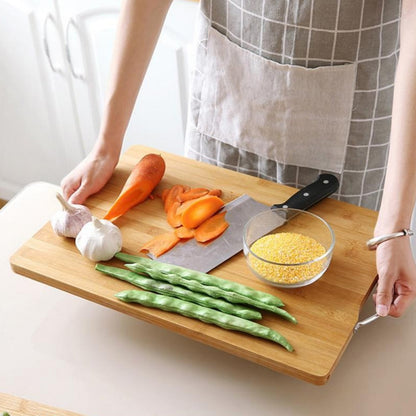 5793 Wooden Chopping Board Big Size Kitchen Chopping Board Household Cutting Board Knife Board Vegetable Cutting and Fruit Multi-purpose Steel Vs Wooden Sticky Board Cutting board For Kitchen Use