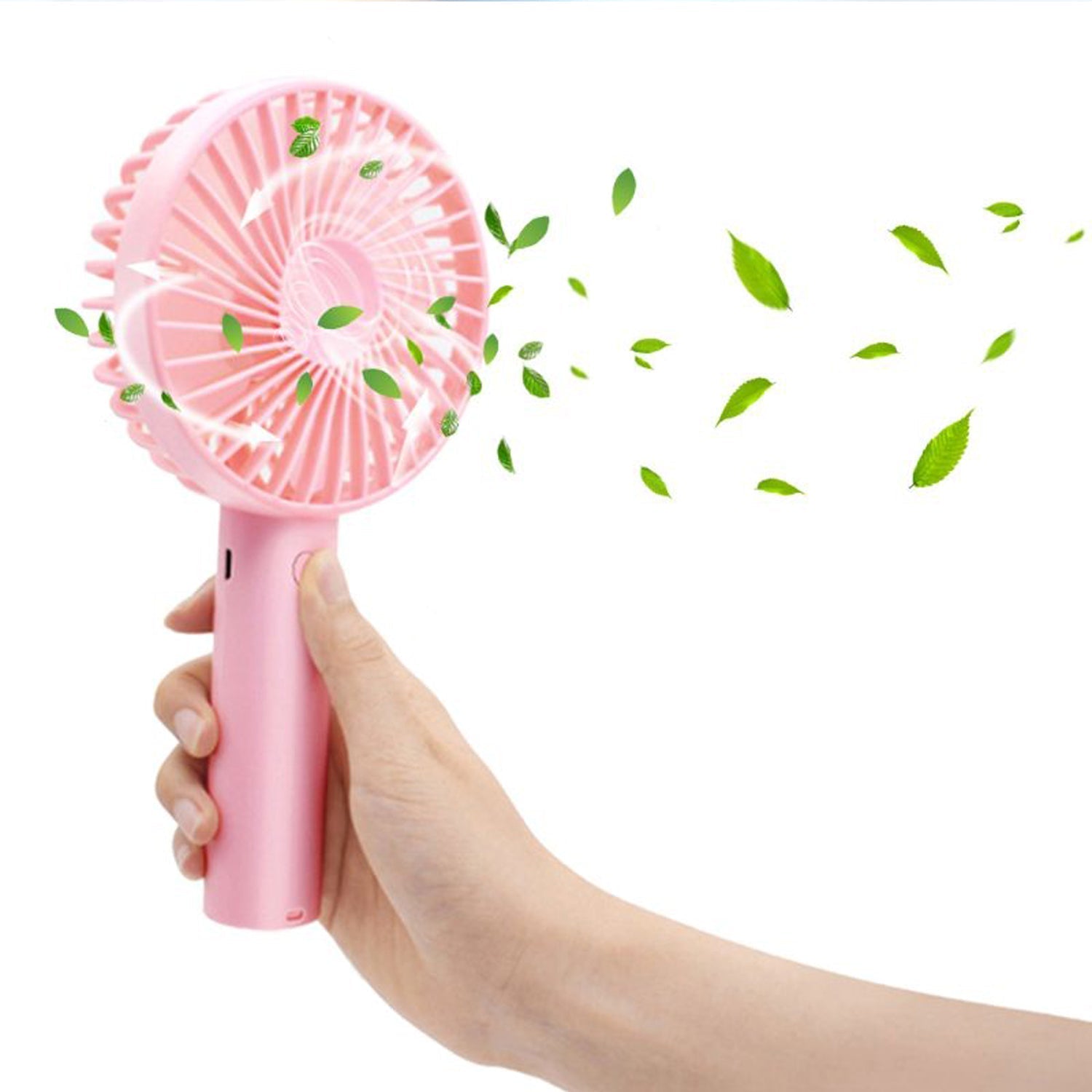 4787 Portable Handheld Fan used in summers in all kinds of places including household and offices etc. DeoDap