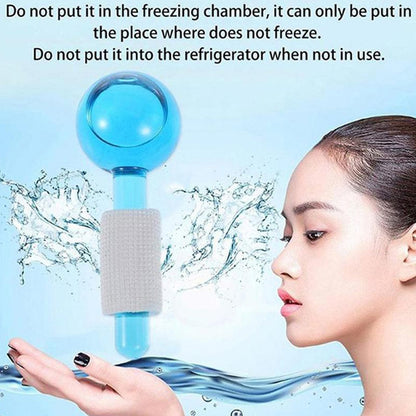 6200 Facial Massage Ice Ball Face Massager Ball Ice Face Roller Crystal Eyes Massager DeoDap