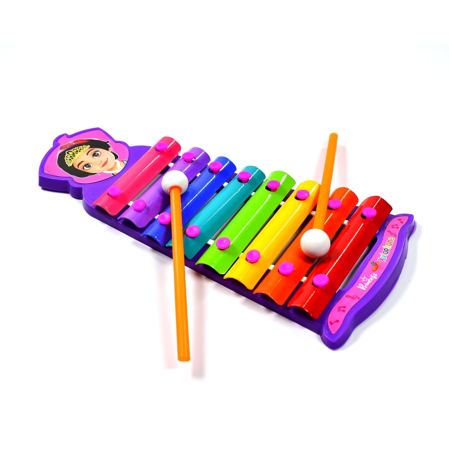 4616 Xylophone for Kids Wooden Xylophone Toy with Child Safe Mallets DeoDap