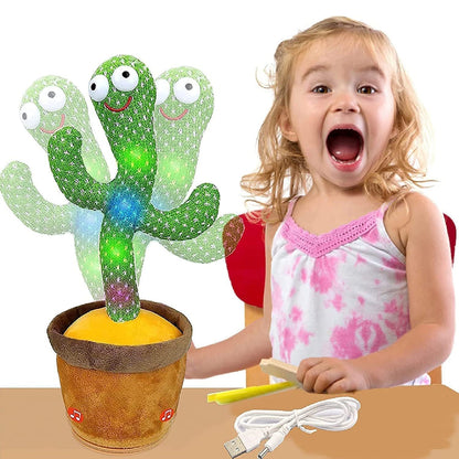 8047L  Dancing Cactus Talking Toy, Chargeable Toy (loose) DeoDap