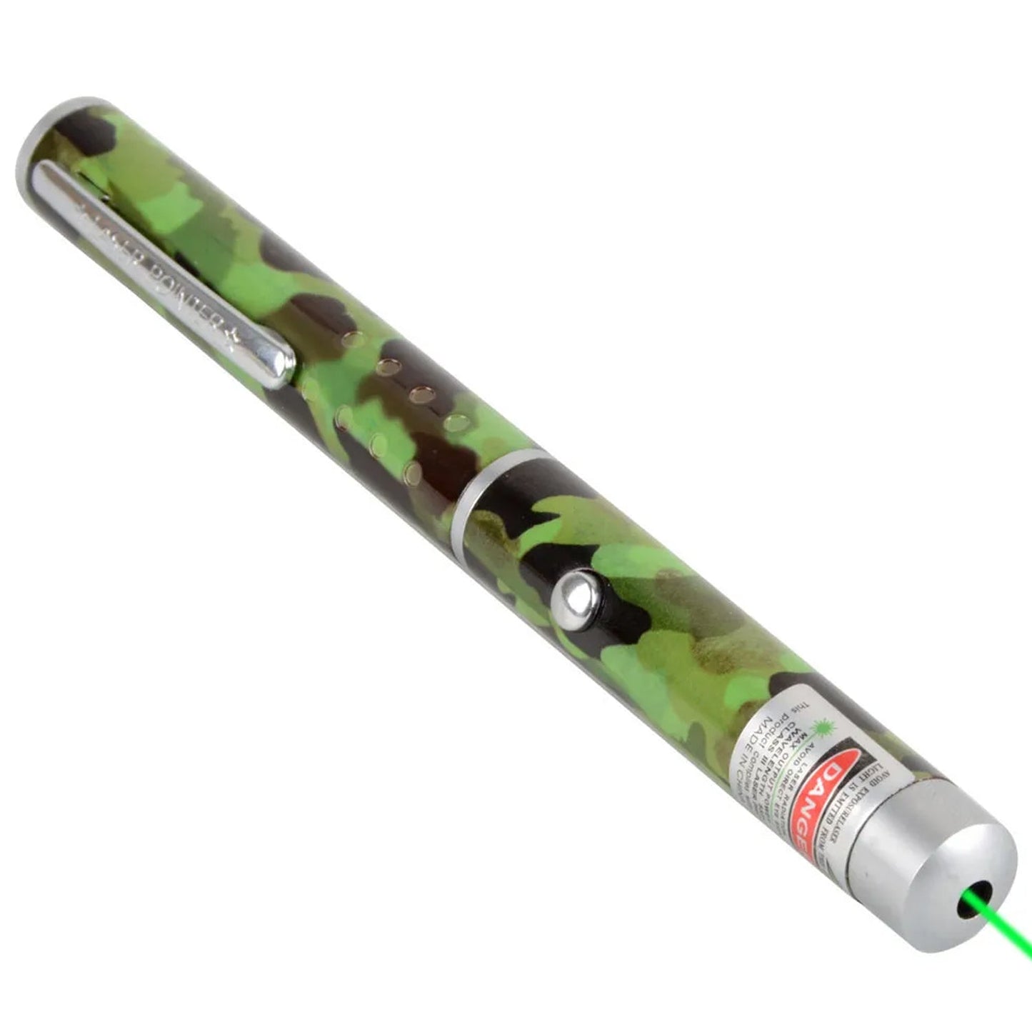 4399 Green Multipurpose Laser Light Disco Pointer Pen Beam With Adjustable Antena Cap To Change Project Design