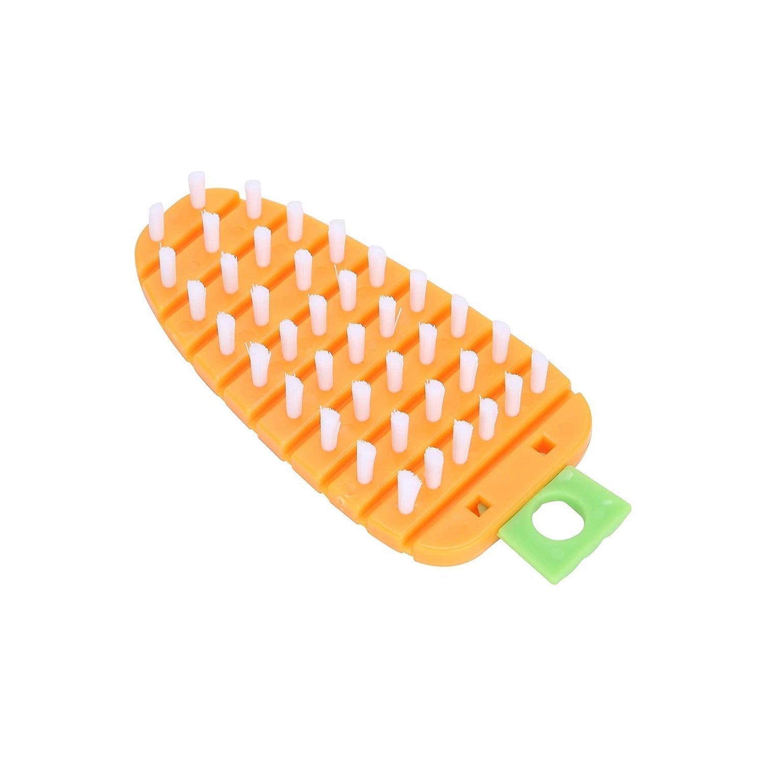 2950 Vegetable Scrubbing Brush, Vegetable Scrubber Non‑Toxic Fruit Brush Carrot Shape Vegetable Brush for Potato for Vegetable DeoDap