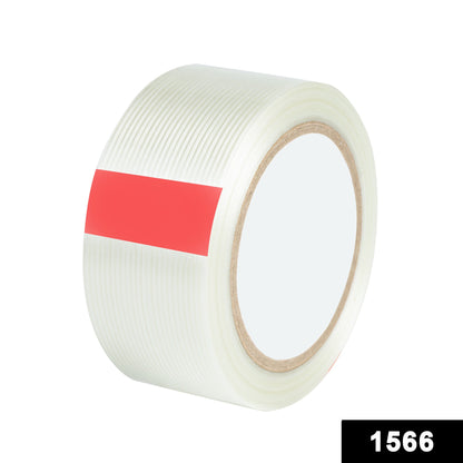 1566 Transparent Strong Tape Rolls for Multipurpose Packing Use DeoDap