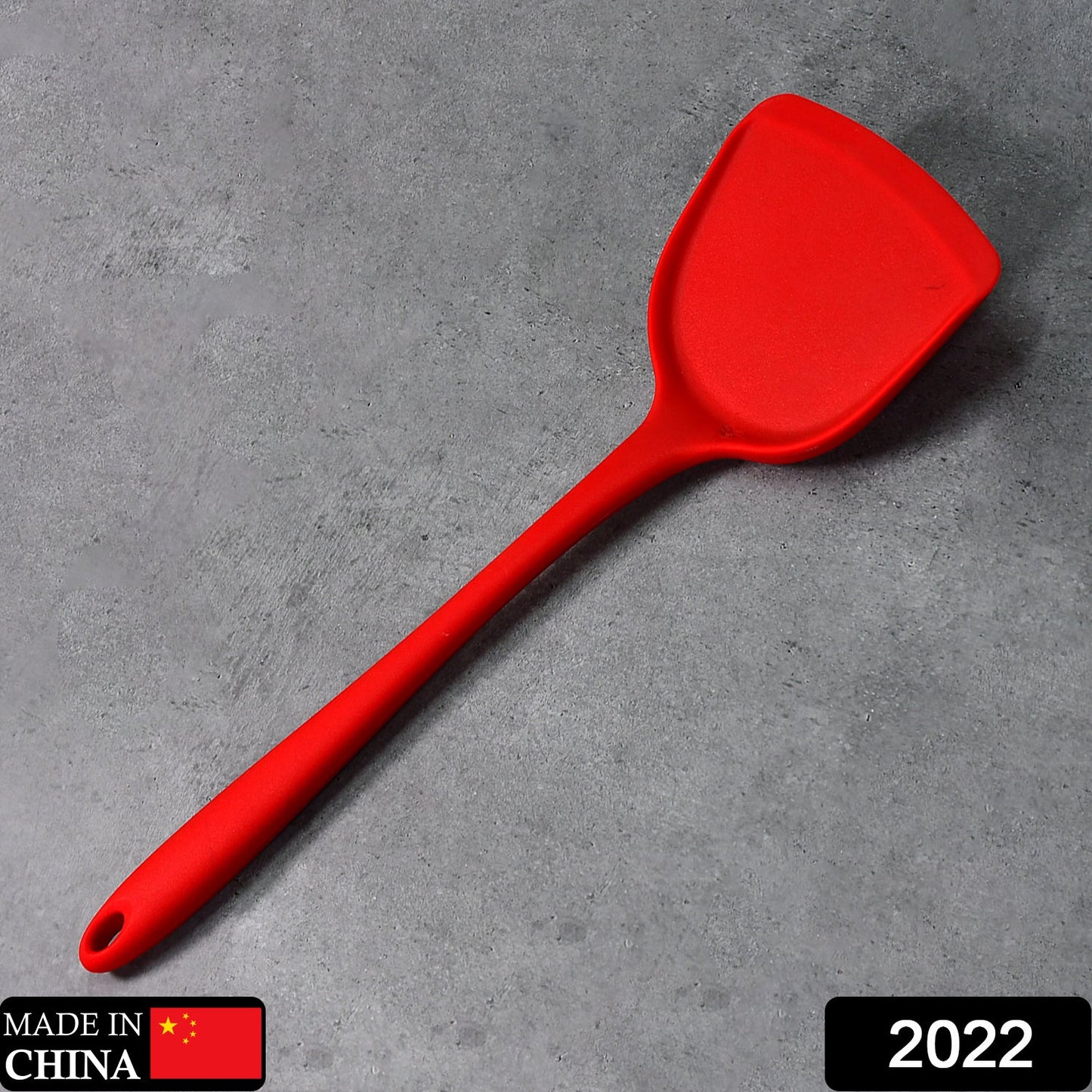 2022 Heat Resistant Silicone Spatula Non-Stick Wok Turner in Hygienic Solid Coating Cookware Kitchen Tools DeoDap