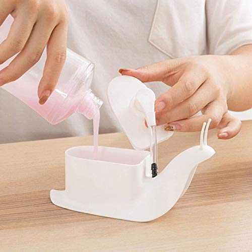 0226 Portable Snail Shape Liquid Soap Dispenser DeoDap