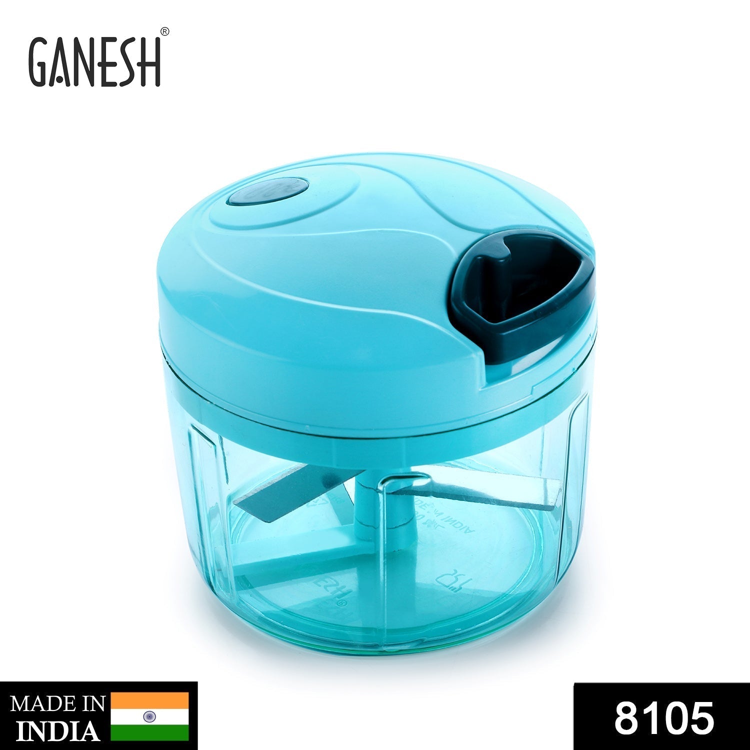 8105 Ganesh Quick Vegetable Chopper  (1 Unit Chopper)(725 Ml) DeoDap