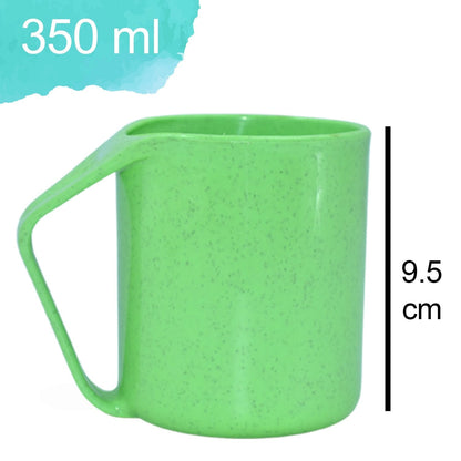 2564 Glossy Finish  Coffee Tea Milk Plain Mug 350ml DeoDap