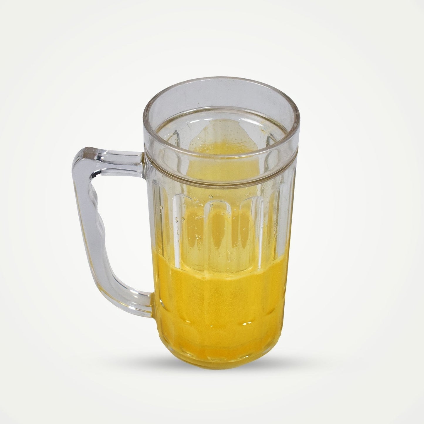 6832 420ml Large Beer Mug with Handle Crystal Clear Lead Free Mug Beer Mug, Beer Glass | Perfect for Home, Bars and parties-1Piece. DeoDap