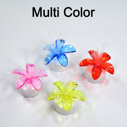 6237 Fiber Optic Light, Mini Color Change LED Table Centerpieces,  Light Up Candle - Pack of 12 DeoDap