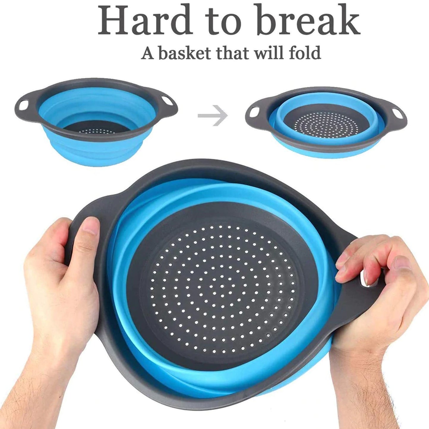 2712 A Round Small Silicone Strainer widely used in all kinds of household kitchen purposes while using at the time of washing utensils for wash basins and sinks etc. DeoDap