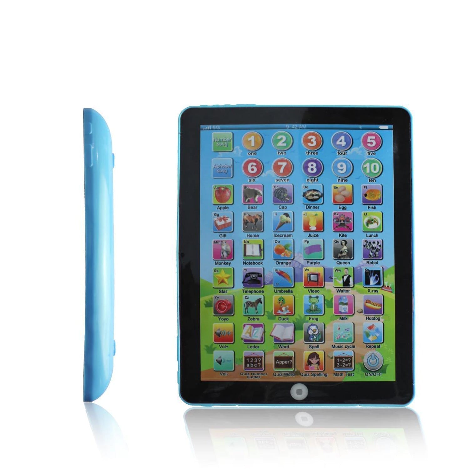 8086 Kids Learning Tablet Pad For Learning Purposes Of Kids And Children’s. DeoDap