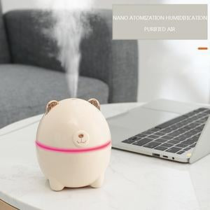 1248 Mini Polar Bear Shaped Cool Mist Portable Humidifier DeoDap