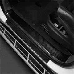 Self-Adhesive Nano Anti-Collision Strip 5D Carbon Fibre Pattern Anti-Scratch Tape Ideal for Car Protection and Decoration Interior & Exterior (Black)