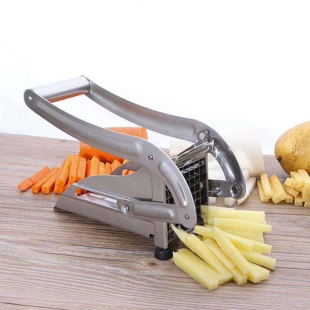 083 Stainless Steel French Fries Potato Chips Strip Cutter Machine DeoDap