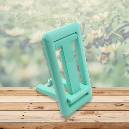 6882 Mobile Phone Stand Mobile Phone Holder Table Adjustable Angle Height Foldable Non-Slip Sturdy Mobile Phone Holder Desktop Phone Holder for All Smartphones