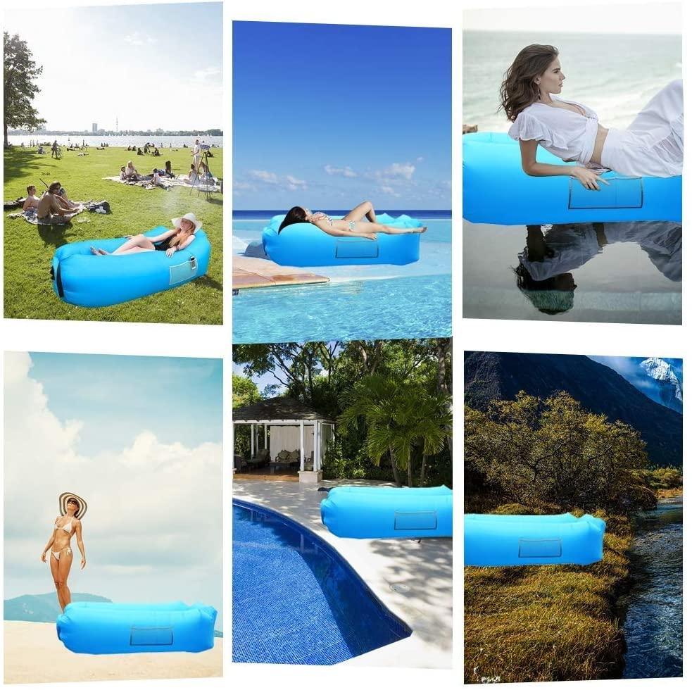 0868 Camping Inflatable Lounger Sofa DeoDap