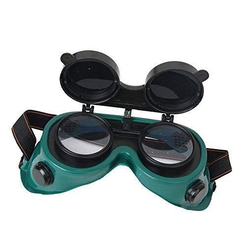 417 Welding Goggles (Dark Green, Large) DeoDap