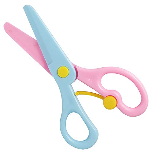 1569 Kids Handmade Plastic Safety Scissors Safety Scissors DeoDap