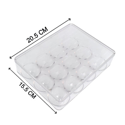 2794 12 Cavity Egg Storage Box For Holding And Placing Eggs Easily And Firmly. DeoDap