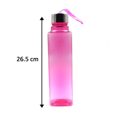 2669 3Pc Set Square Bottle 1000ml Used for storing water and beverages purposes for people. DeoDap