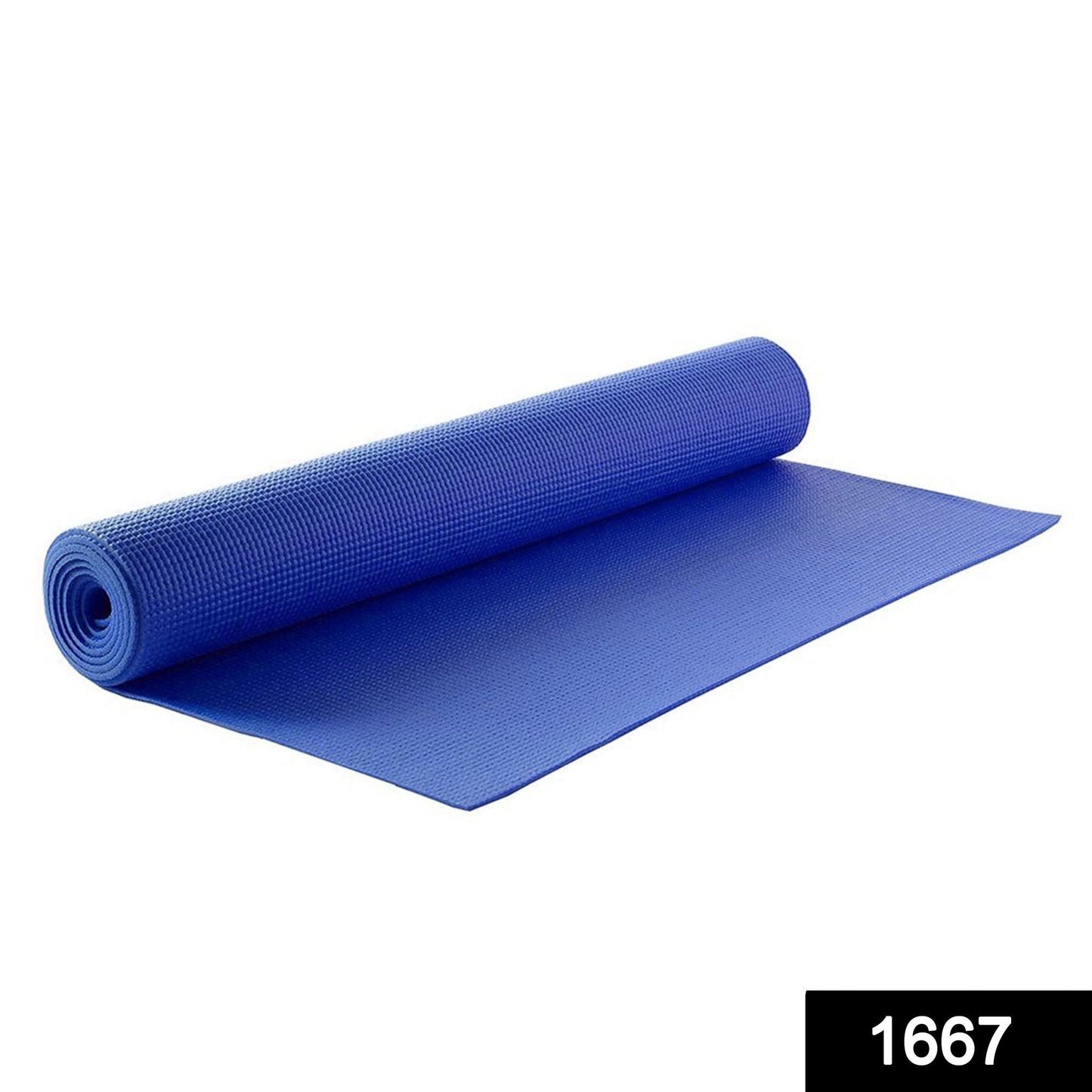 1667 Yoga Mat with Bag and Carry Strap for Comfort / Anti-Skid Surface Mat DeoDap