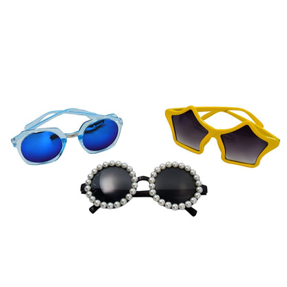 4951 1Pc Mix frame Sunglasses for men and women. Multi color and Different shape and design. DeoDap