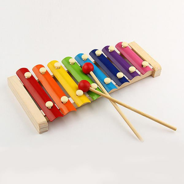 1912 Wooden Xylophone Musical Toy for Children (MultiColor) DeoDap