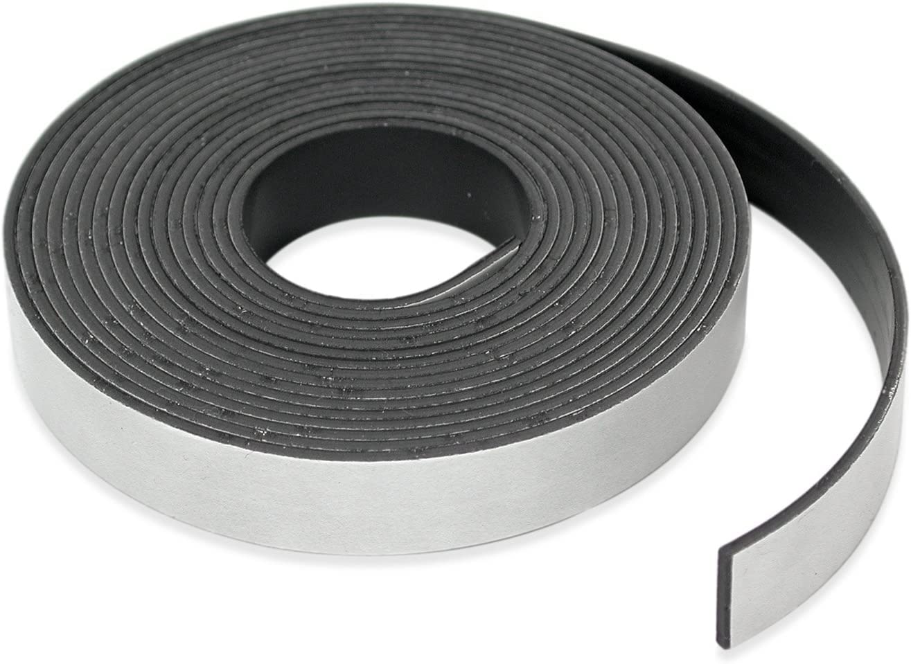 The grand magazin Self Adhesive Flexible Magnetic Tape 2cm x 1m with Adhesive Backing, Used for Crafts