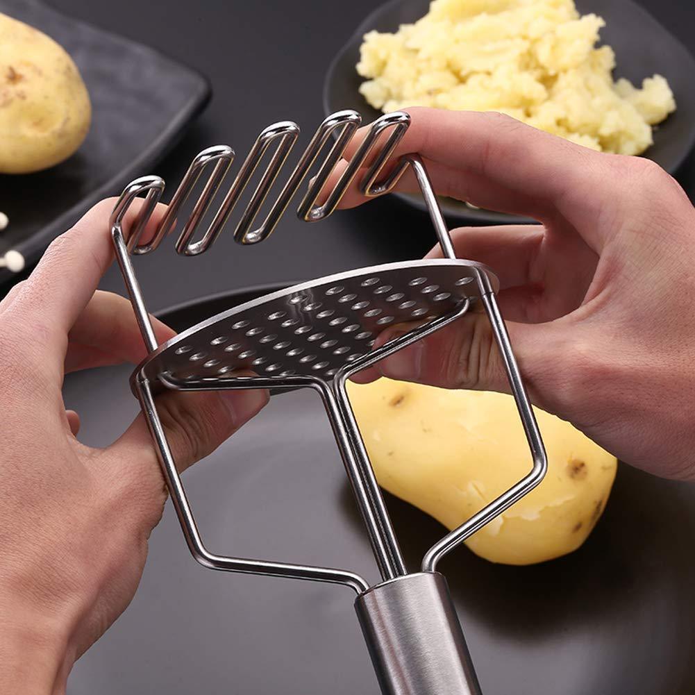 750_Stainless Steel Hand Masher (Mash for Dal/Vegetable/Potato/Baby Food/pav bhaji) DeoDap