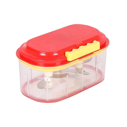 0071 Plastic Vegetable Chopper  (1000 ml) Your Brand