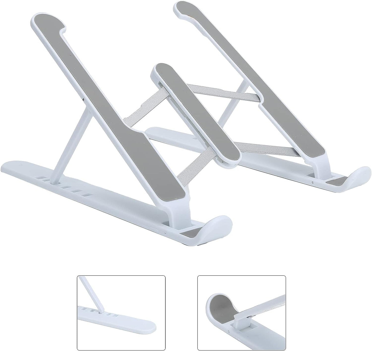 1320B ADJUSTABLE TABLET STAND HOLDER WITH BUILT-IN FOLDABLE LEGS AND HIGH QUALITY FIBRE