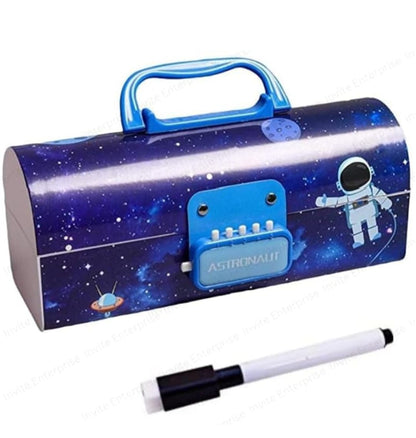 The grand magazin Suitcase style astronaut pencil box