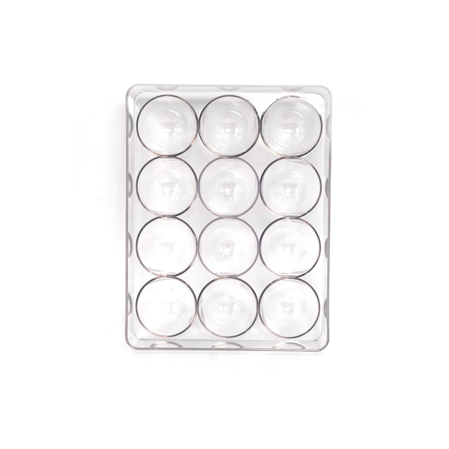 2794 12 Cavity Egg Storage Box For Holding And Placing Eggs Easily And Firmly. DeoDap