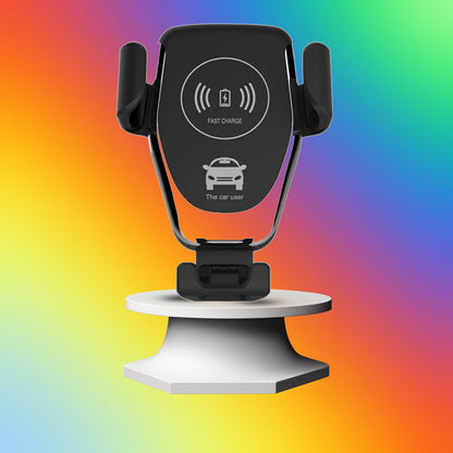 7042 Car Phone Holder Wireless Car Charger 10W Qi Fast Charging Car Charger Gravity Auto Clamping 360Â° Rotation Air Vent Car Mount Holder