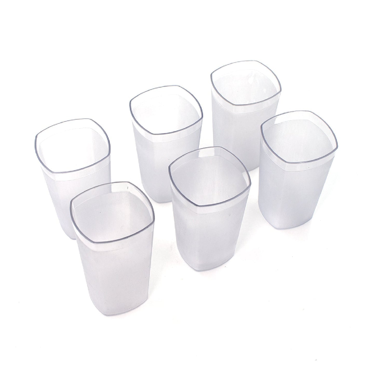 8114 Ganesh Decent Glass, 350ml, Set of 6 DeoDap