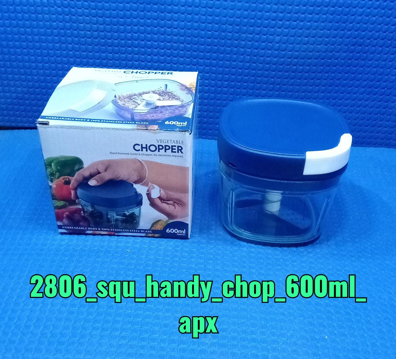 2806 Manual Mini Small Plastic Food Chopper With Extra Sharpe Blades DeoDap