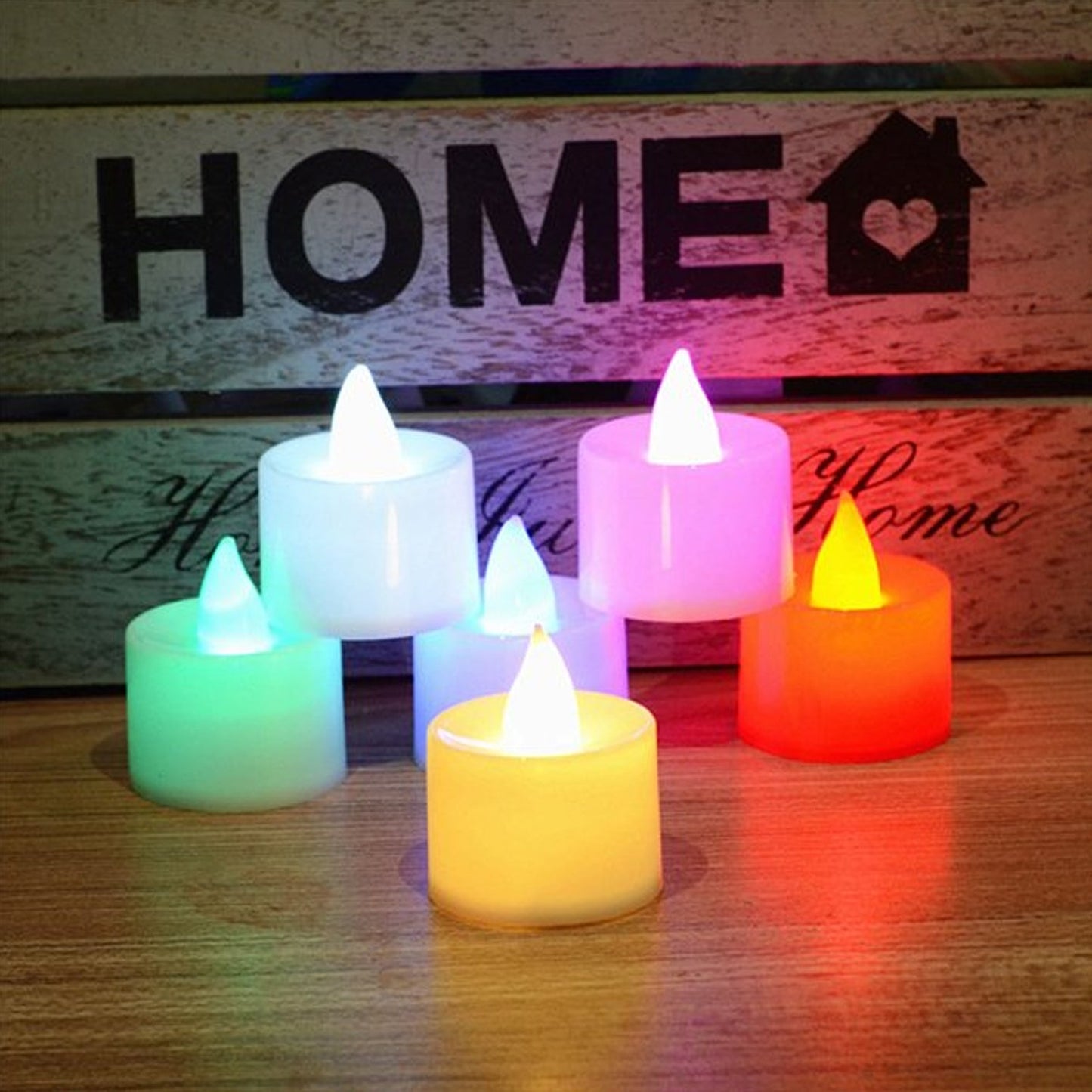 6430 1PC FESTIVAL DECORATIVE - LED TEALIGHT CANDLES | BATTERY OPERATED CANDLE IDEAL FOR PARTY. DeoDap