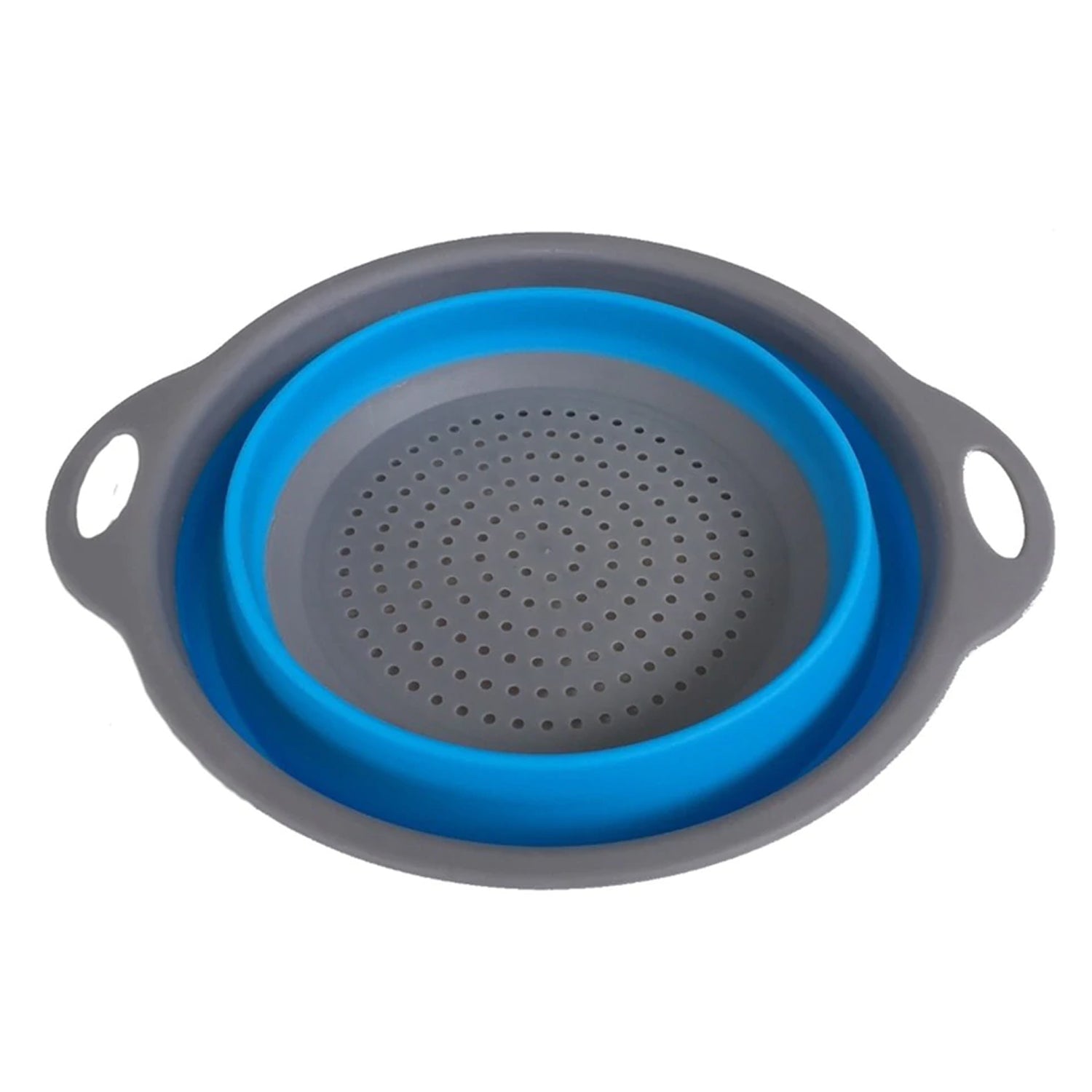 2712 A Round Small Silicone Strainer widely used in all kinds of household kitchen purposes while using at the time of washing utensils for wash basins and sinks etc. DeoDap